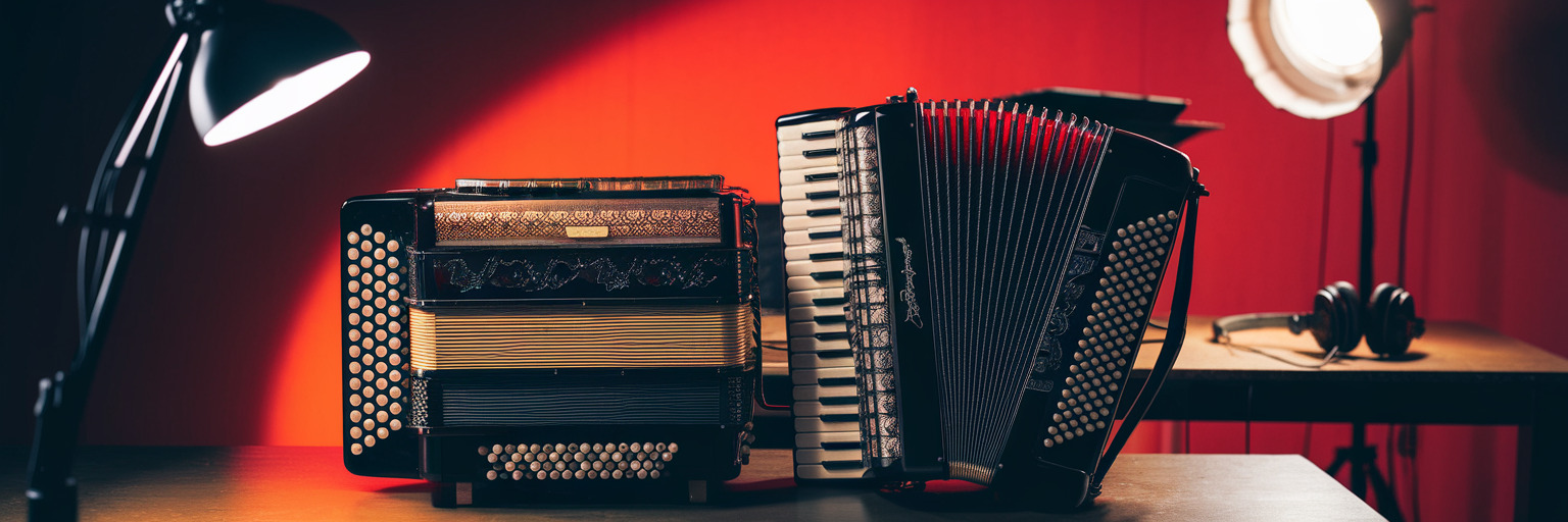 Apprendre l'accordéon : guide complet pour débutants 2 Illustration musicale – Accordéon diatonique ou chromatique : lequel choisir pour