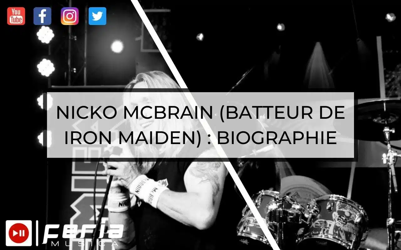 Nicko McBrain (batteur de Iron Maiden) Biographie