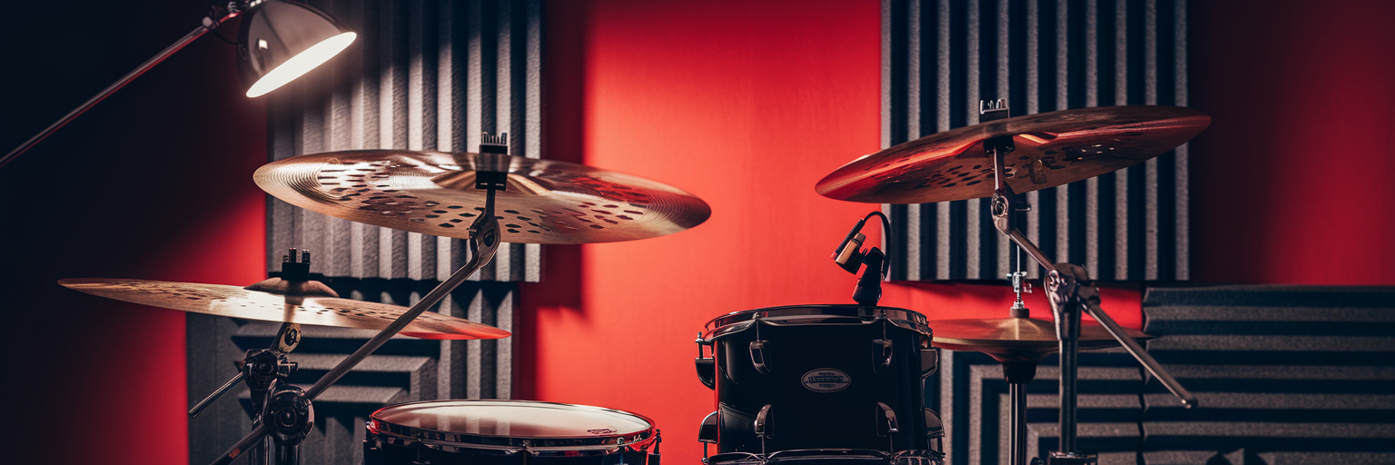 Illustration musicale – Comment atténuer le son des cymbales d'une batterie