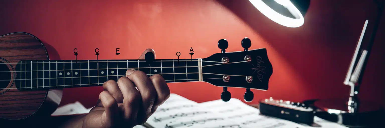 Les 13 accords de base au ukulélé 1 Illustration musicale – Comment lire un diagramme d'accord au ukulélé ?