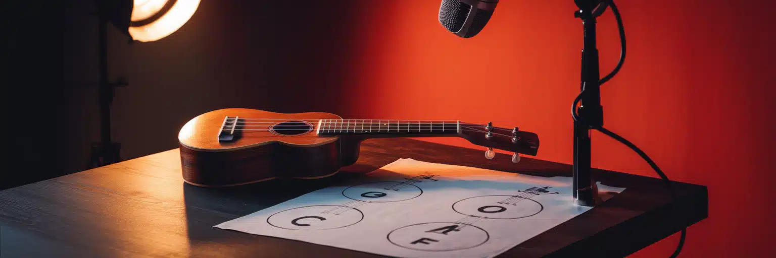 Les 13 accords de base au ukulélé 2 Illustration musicale – Les 4 accords majeurs indispensables