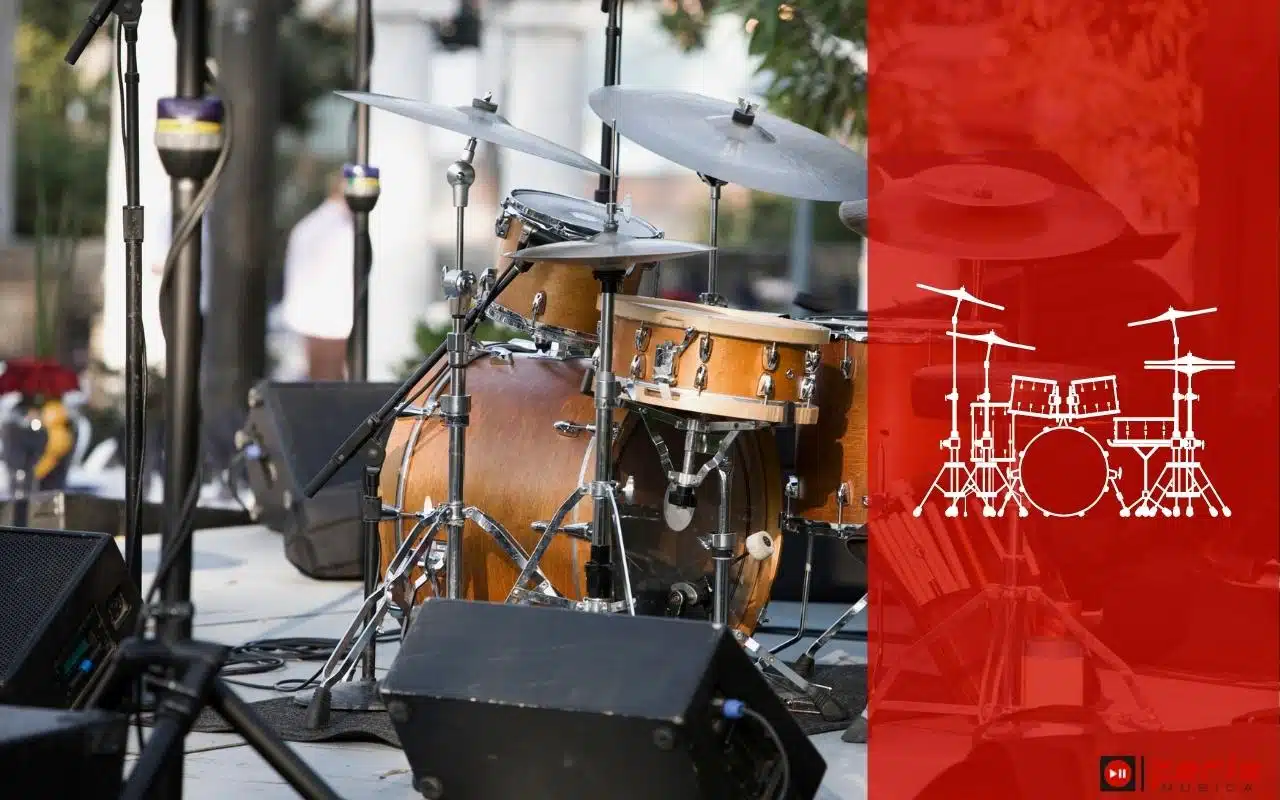 nombre élement grosse caisse charleston cymbales caisse claire batterie haut de gamme