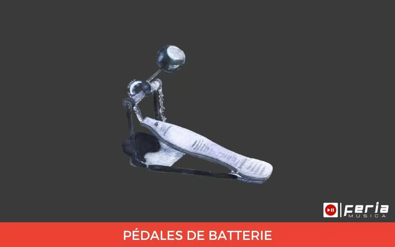 pédales batteries grosse caisse