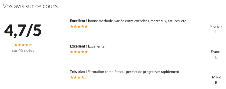 Les 7 Meilleurs Cours de Piano en Ligne 7 avis cours skilleos piano