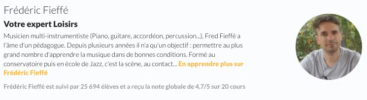 frédéric fieffé skilleos apprendre jouer piano cours débutant