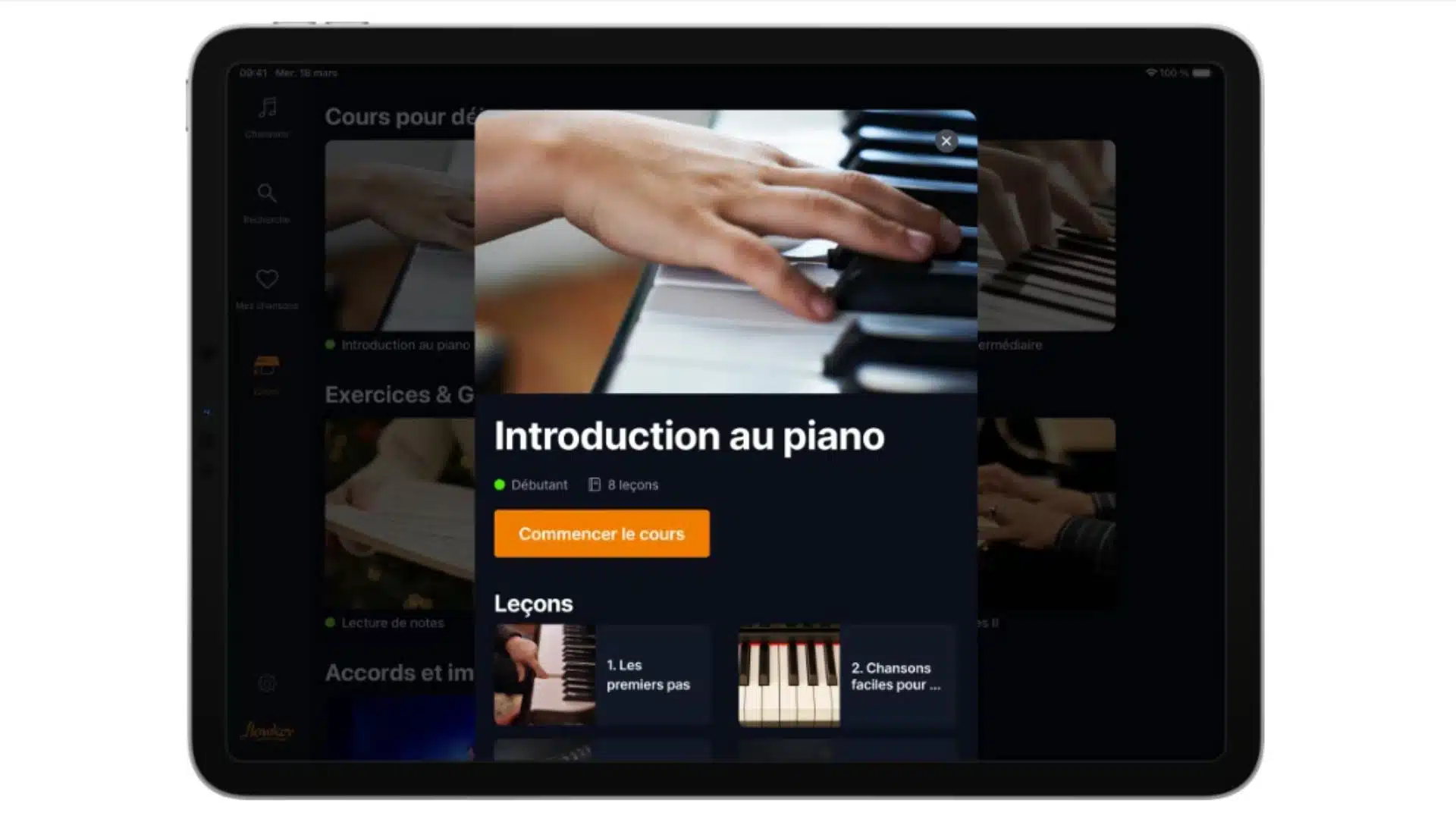 Commencez vos cours de piano chez Flowkey !