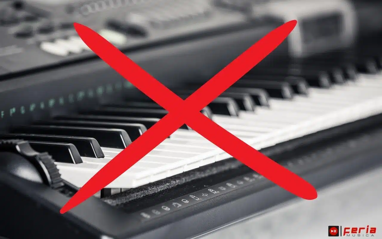 ce qu'il ne faut pas faire touche piano