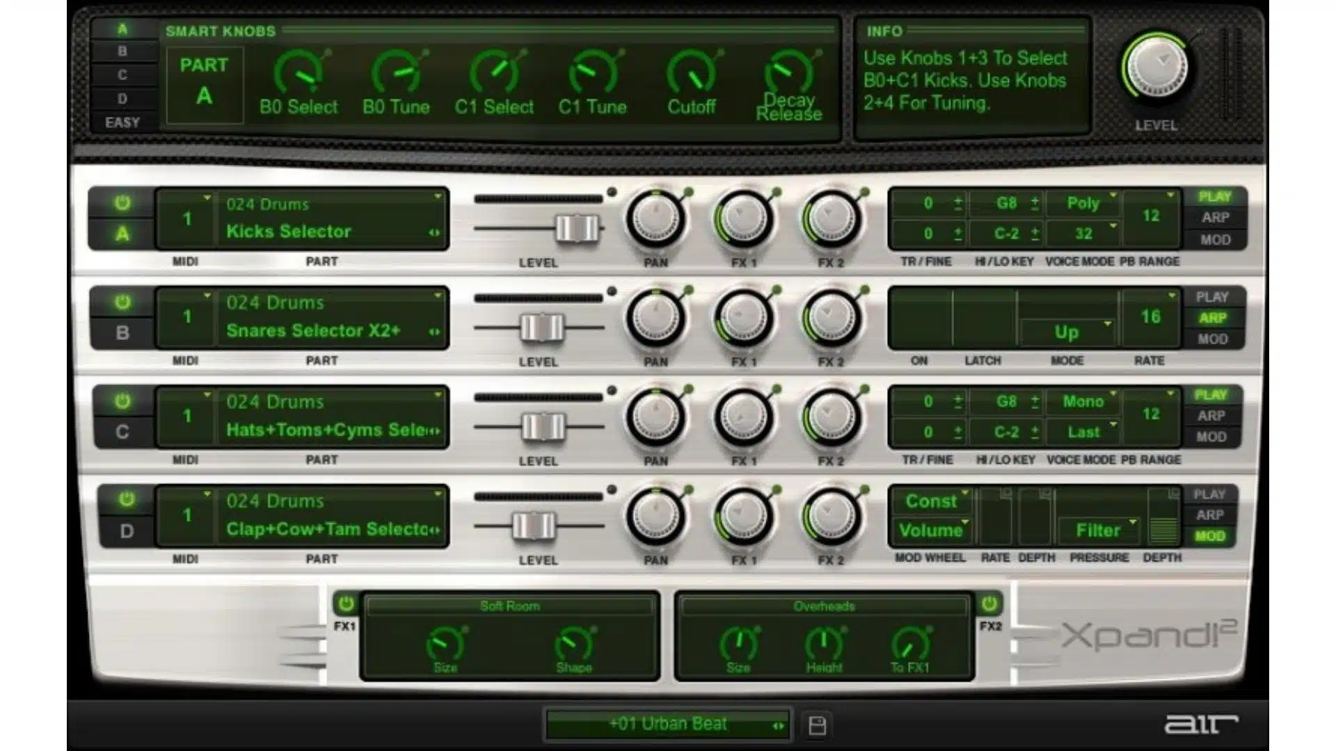 AIR Music Technology Xpand! 2 4 AIR Music Technology Xpand! 2 utilisation 01