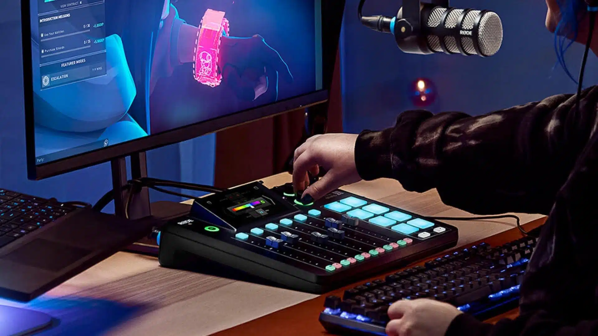 Découvrez le tout nouveau Rode Rodecaster Pro II pour podcasters, streamers, musiciens et créateurs de contenu 2 Rode Rodecaster Pro II streaming twitch