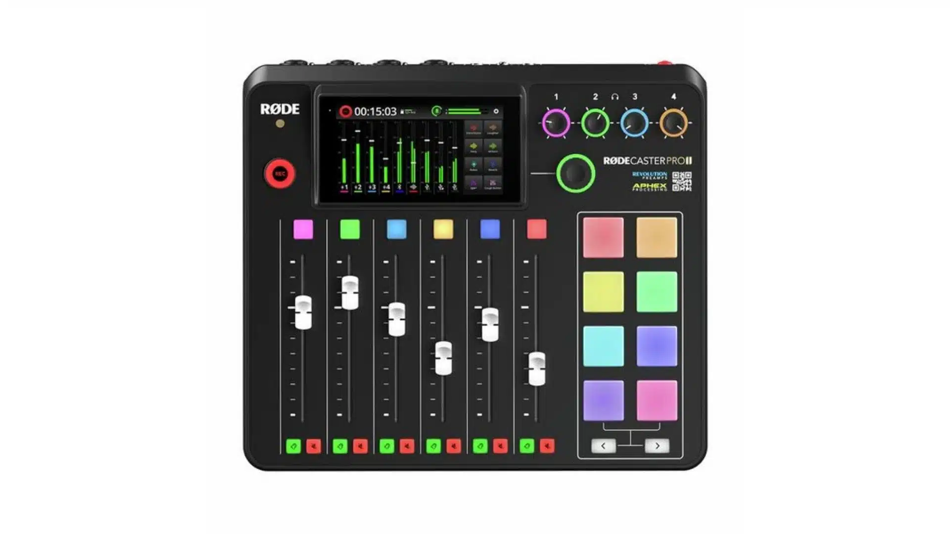Rode Rodecaster Pro II vue complète
