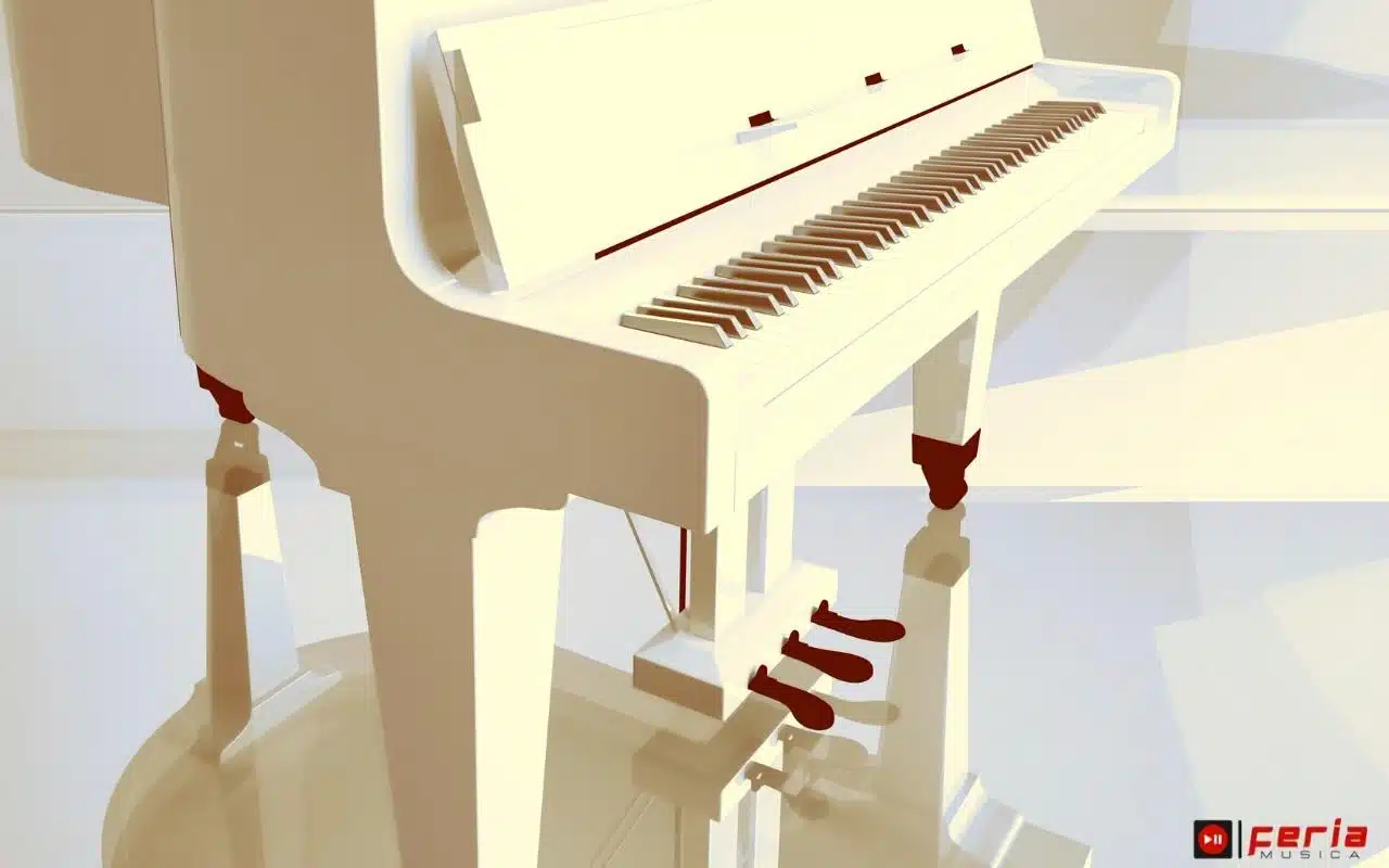 Pédales de piano : à quoi servent-elles ? 2 pédale de gauche d'un piano