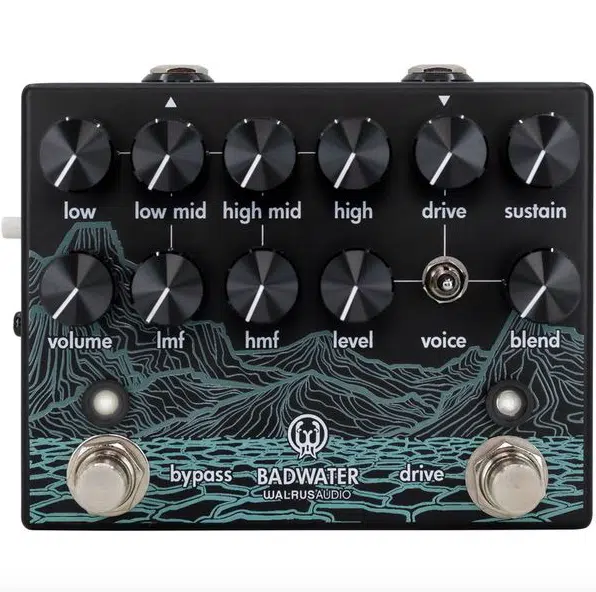 pédale Walrus Audio Badwater devant