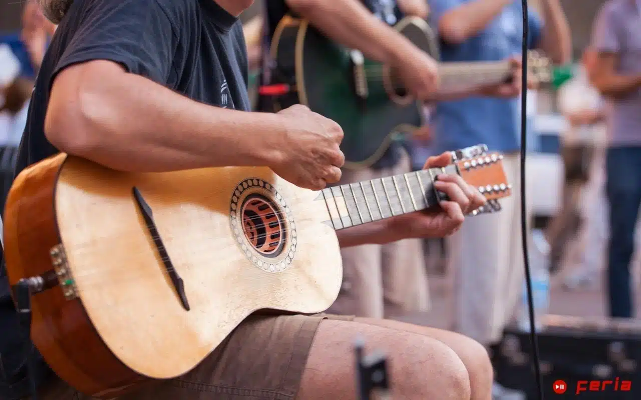 différences entre la guitare classique et la folk
