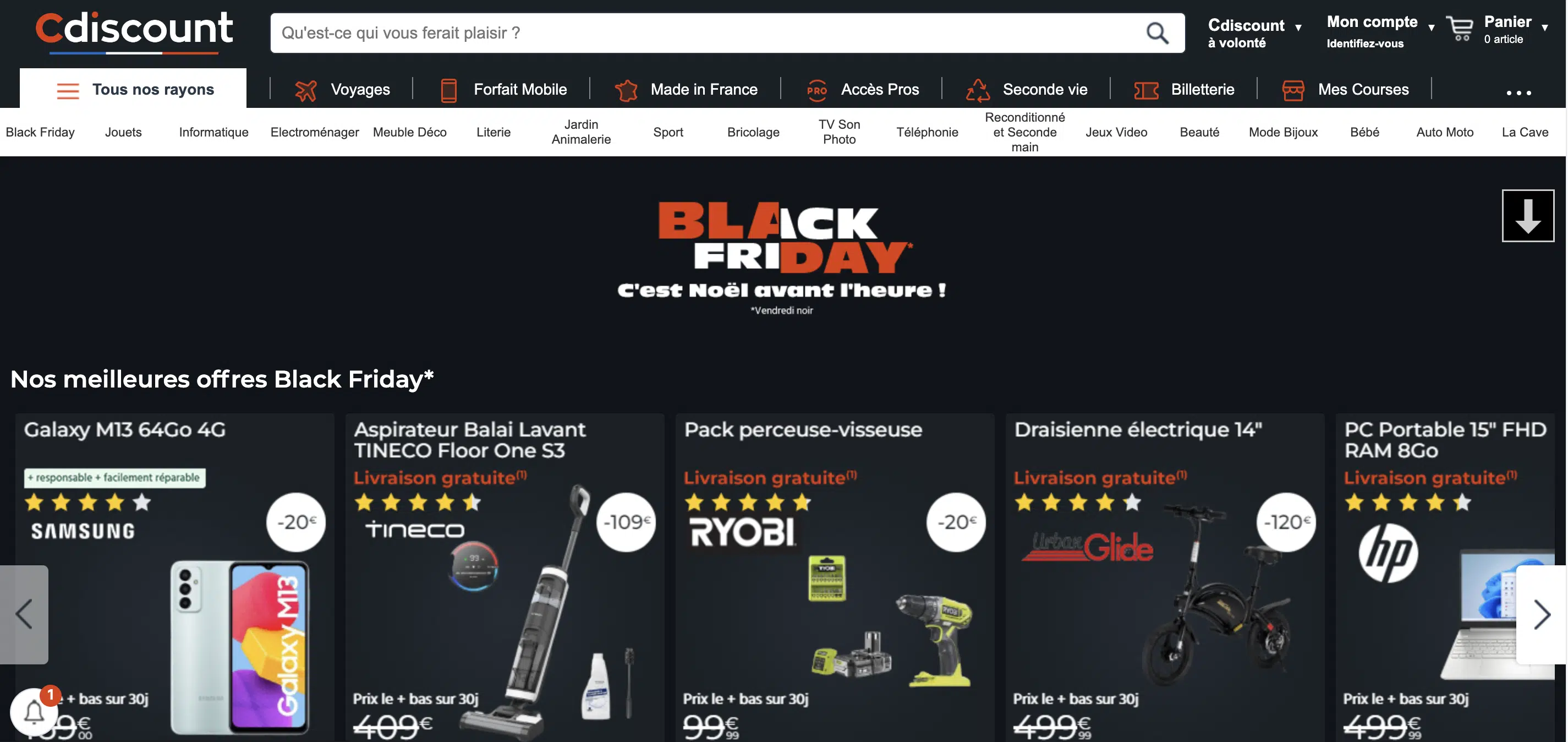 cd discount guitare black friday 1