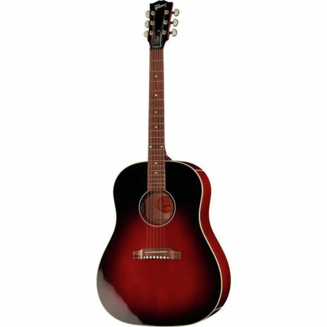 Las 10 mejores guitarras acústicas 14 Gibson Slash J-45 Vermillion Burst