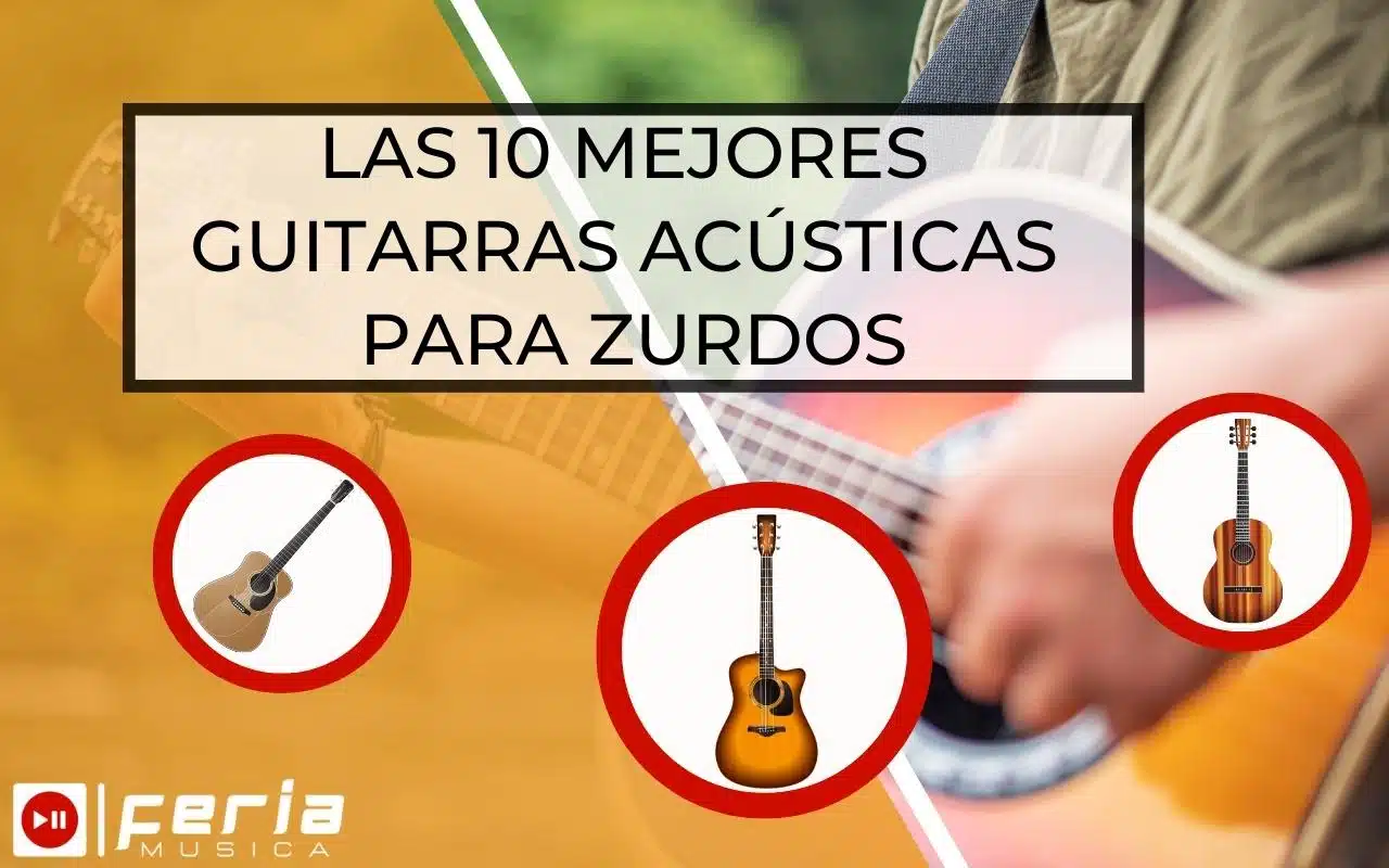Las mejores guitarras acústicas para zurdos