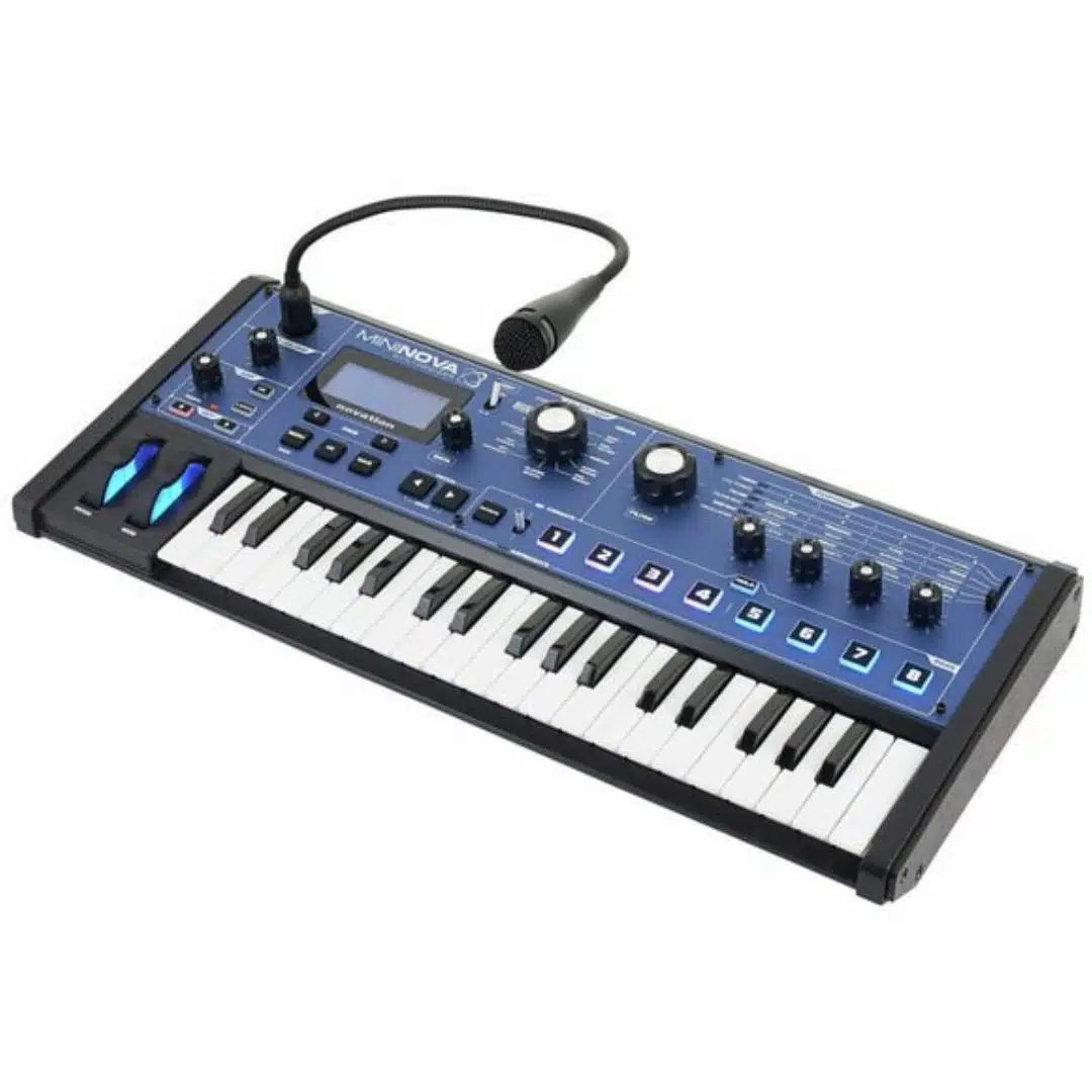 Los 10 mejores sintetizadores 5 Sintetizador Novation MiniNova