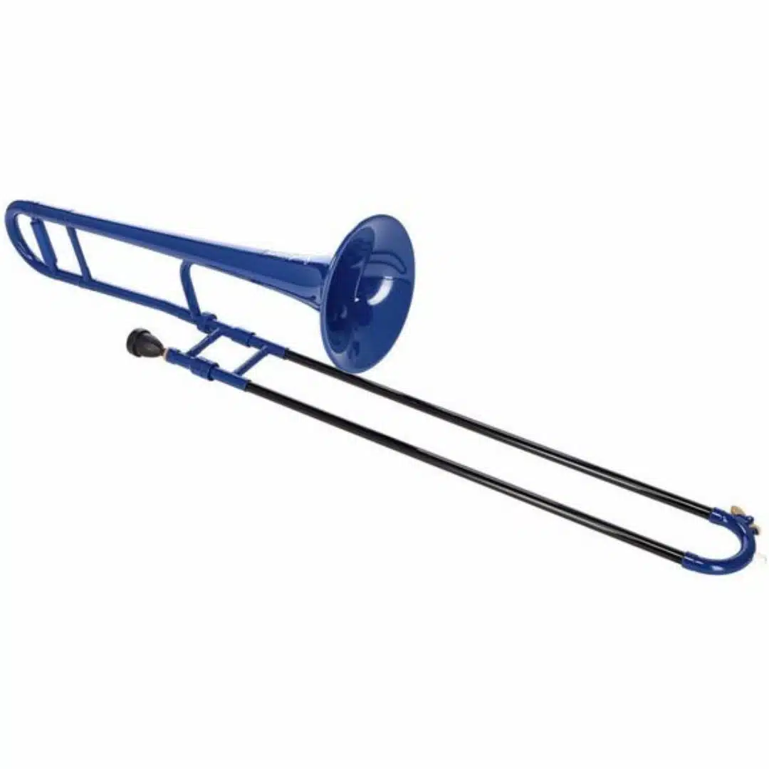 Los 10 mejores trombones 5 Startone PTB-10 Bb - Jazz Trombone Blue