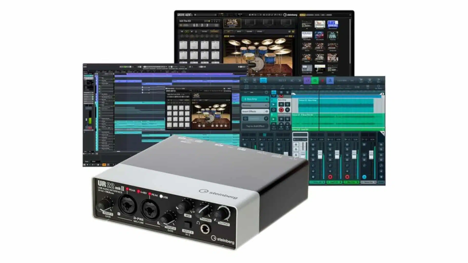 Steinberg UR22 MK2 côté gauche