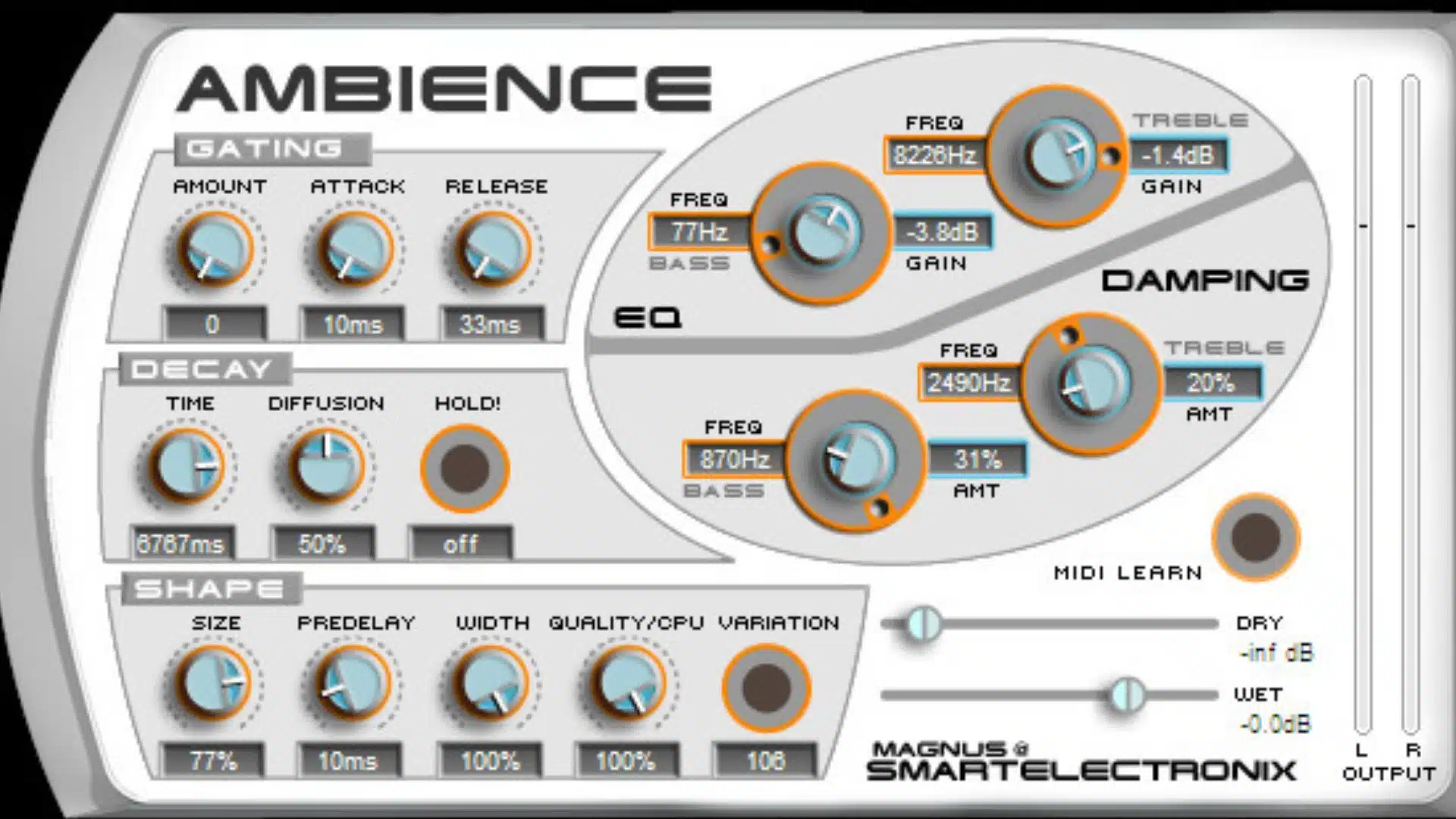 Ambience VST présentation