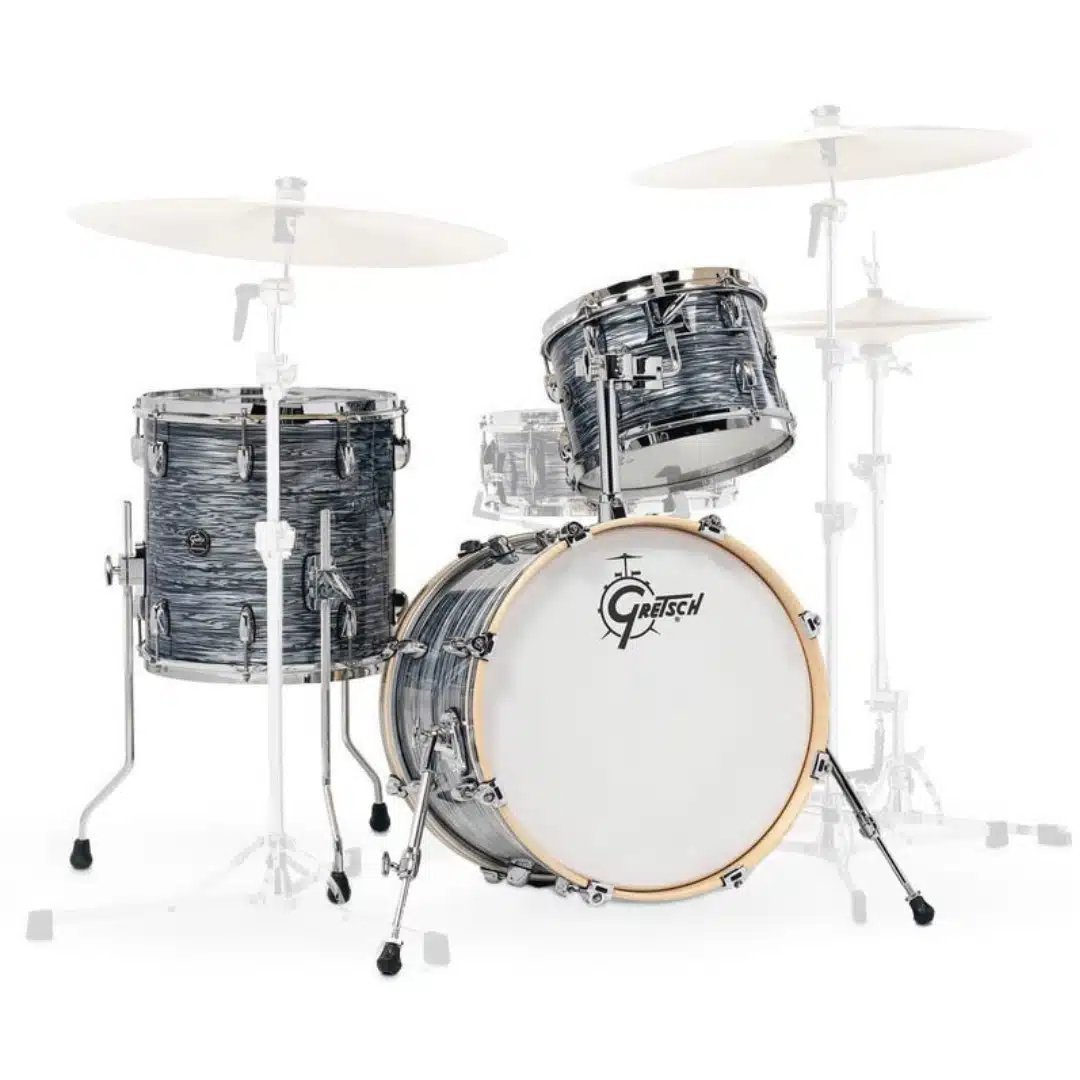 GRETSCH DRUMS RENOWN MAPLE JAZETTE 18 SILVER OYSTER PEARL