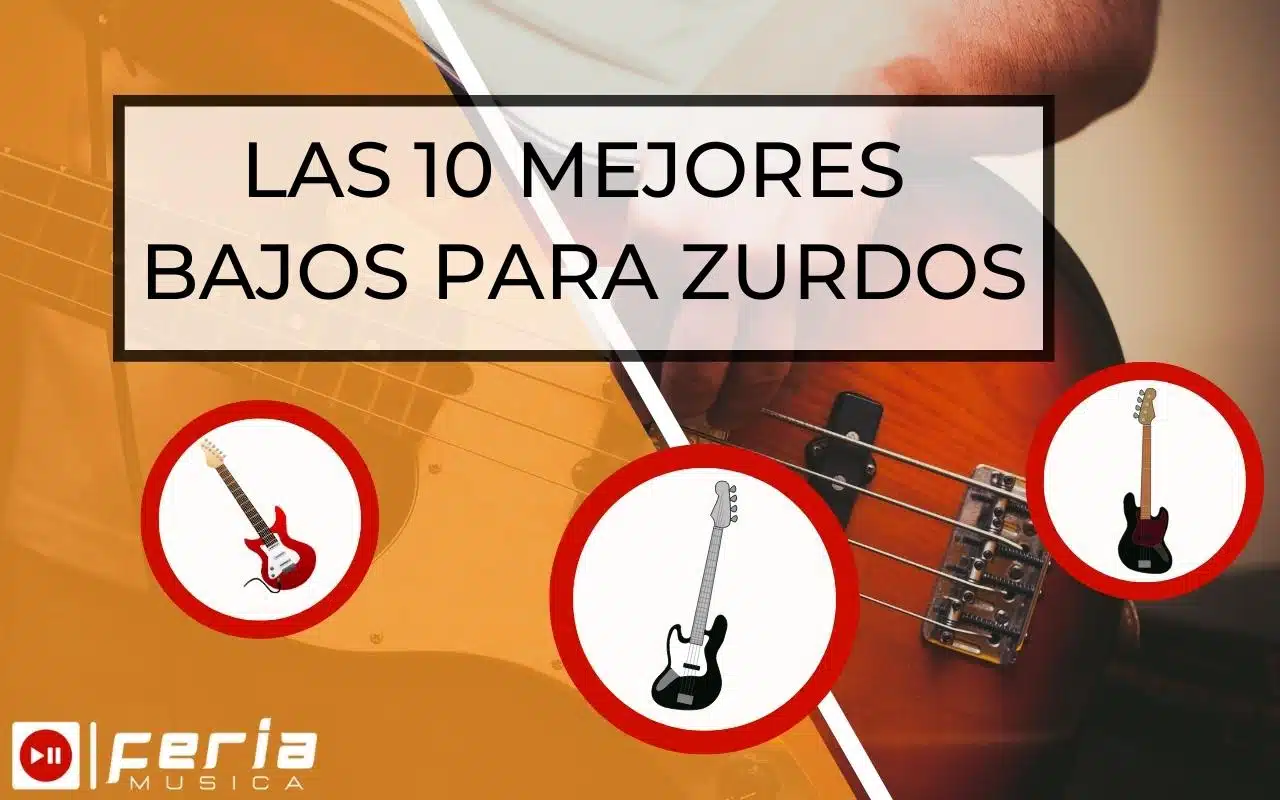 Los mejores bajos para zurdos