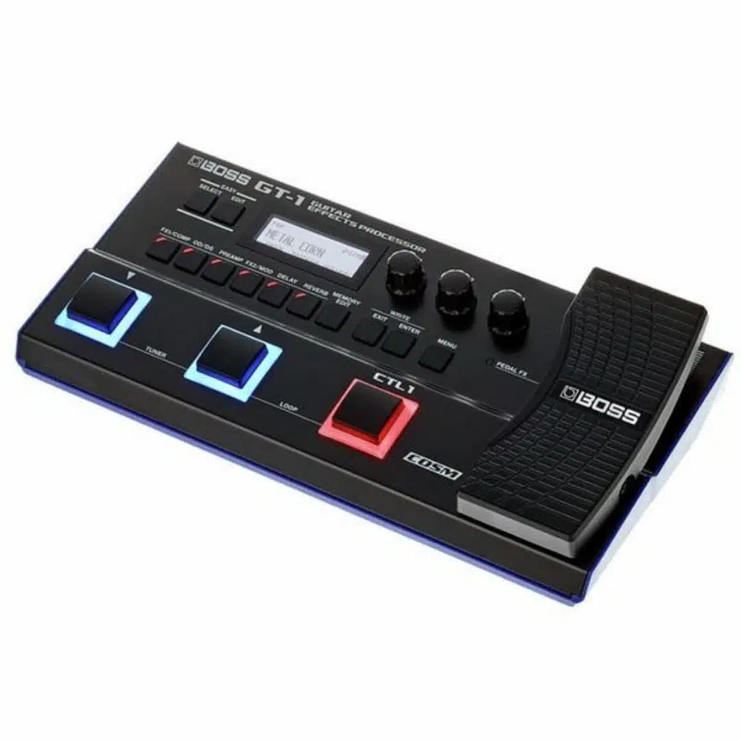 Las 10 mejores pedaleras multiefectos para guitarra 6 Boss GT-1 Guitar Multi-FX Pedal