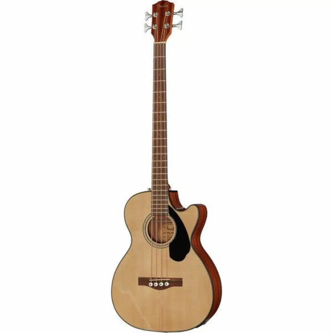 Los 10 mejores bajos acústicos 7 Fender CB-60SCE A-Bass Natural IL
