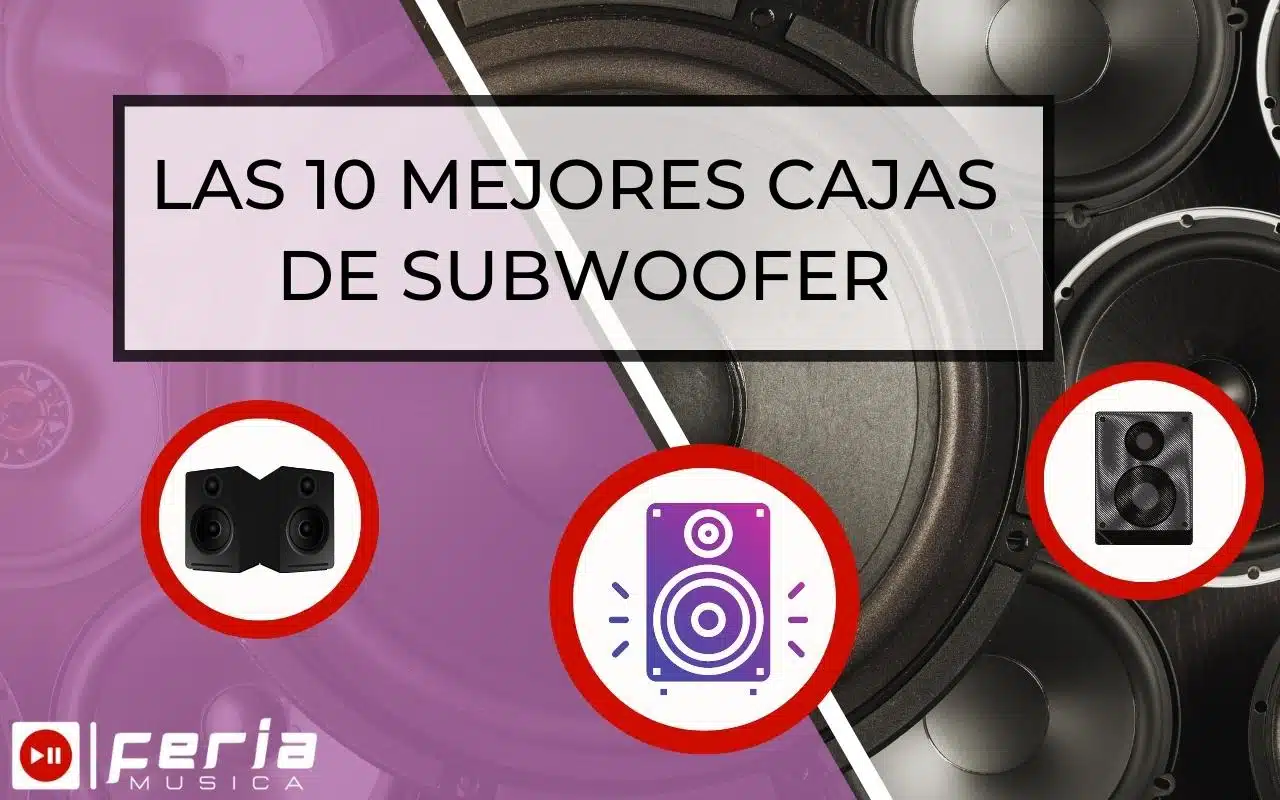 Las mejores cajas de subwoofer