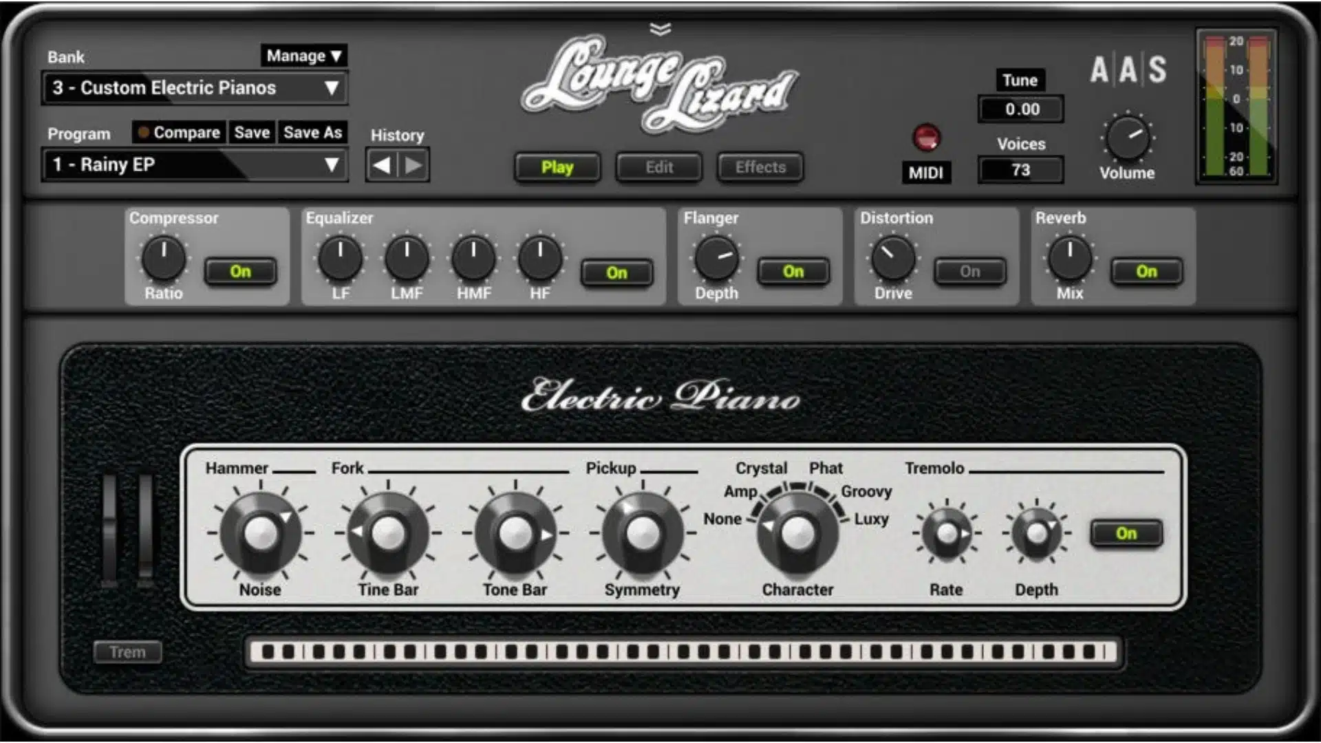 Lounge Lizard VST présentation
