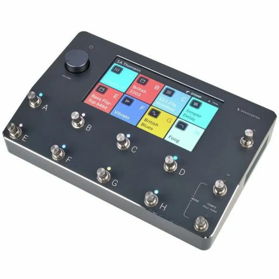 Las 10 mejores pedaleras multiefectos para guitarra 14 Neural DSP Quad Cortex
