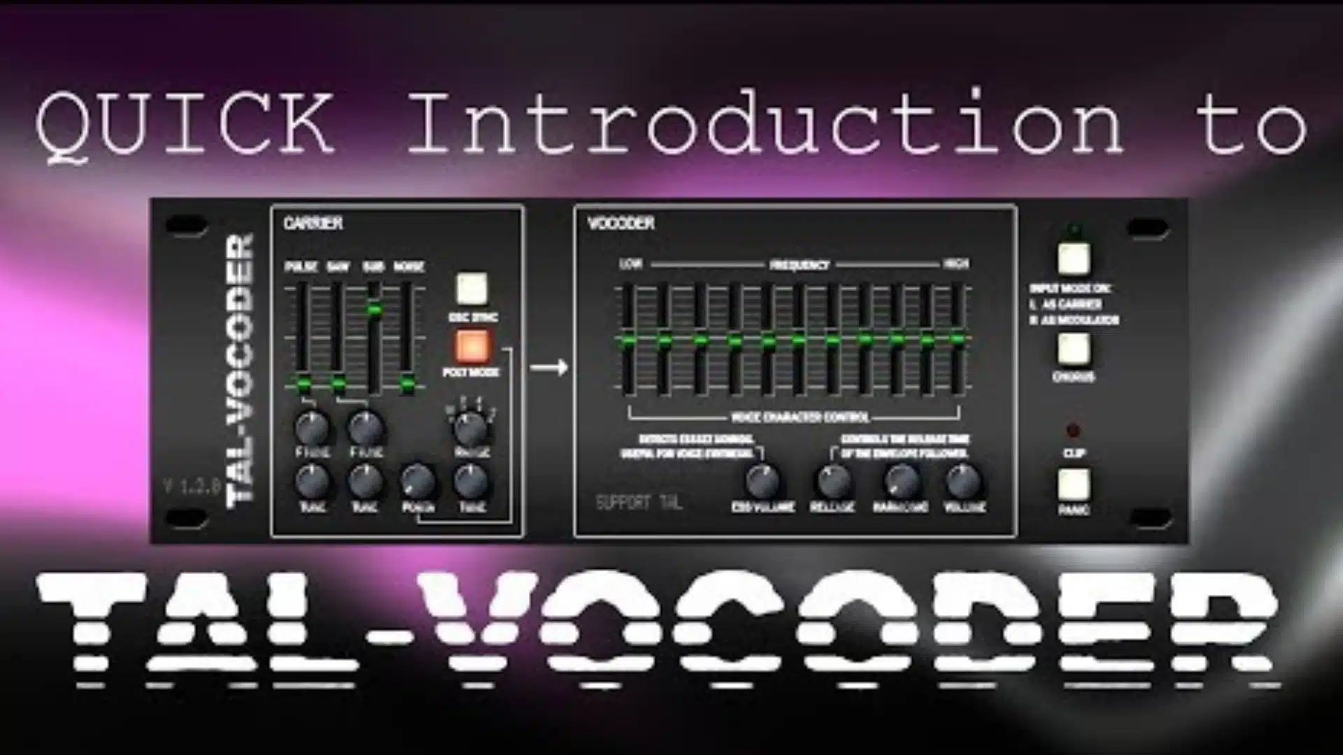 Tal Vocoder présentation
