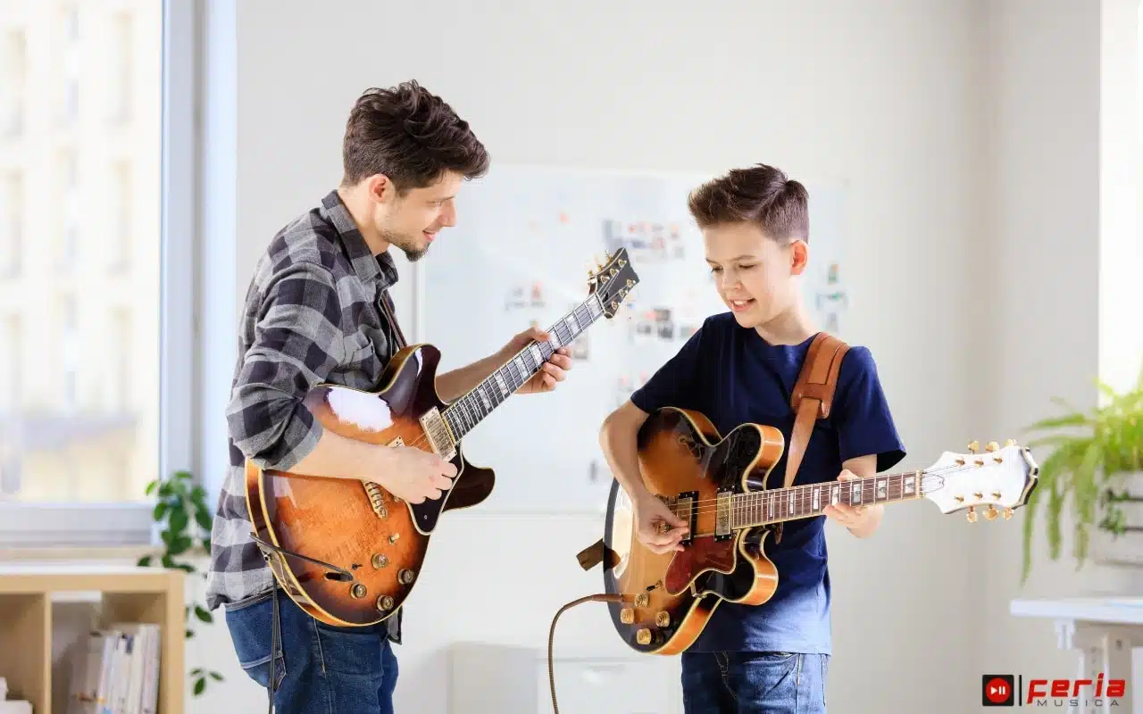 Aprende a tocar guitarra eléctrica