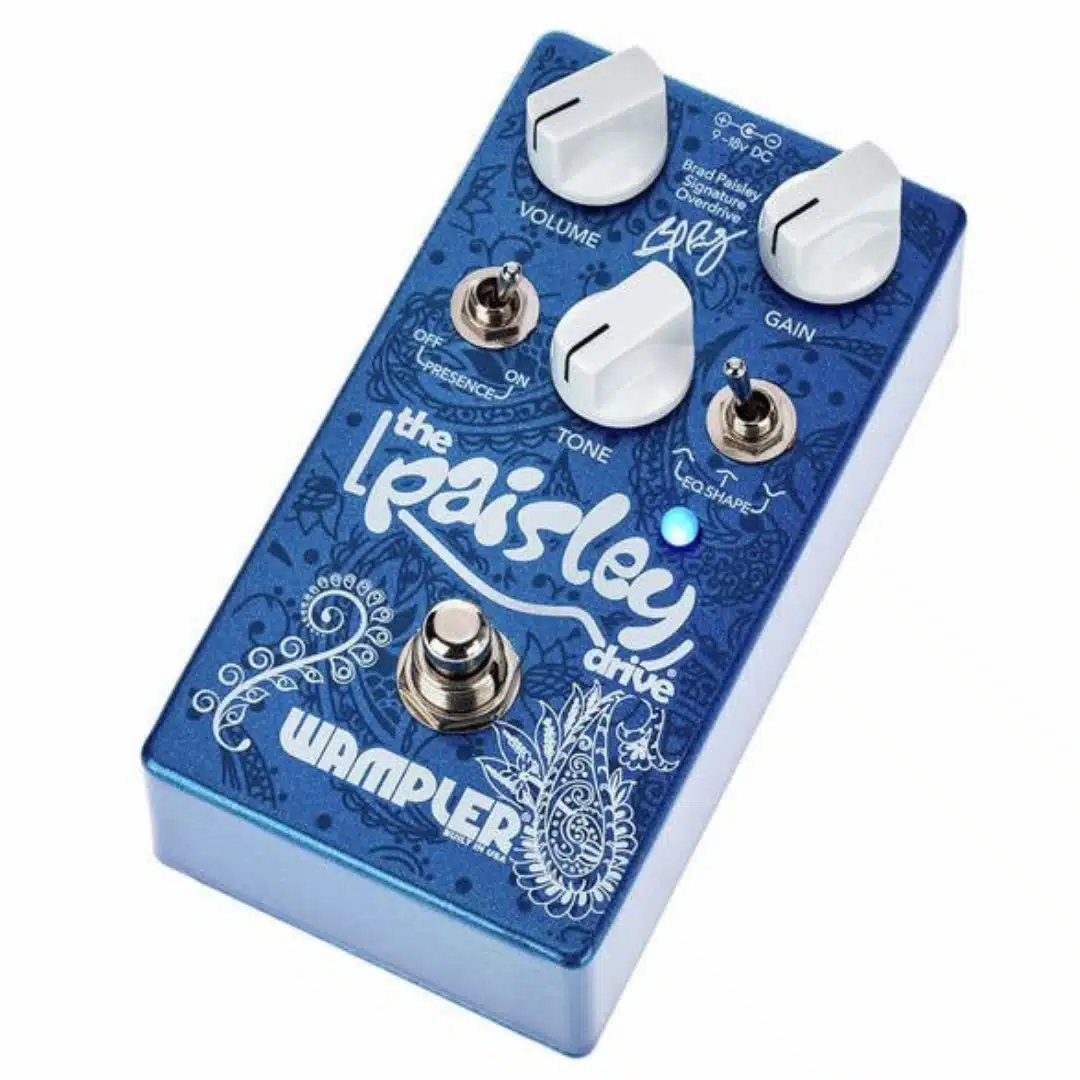 Los 10 Mejores Pedales Overdrive 12 Wampler Paisley Drive