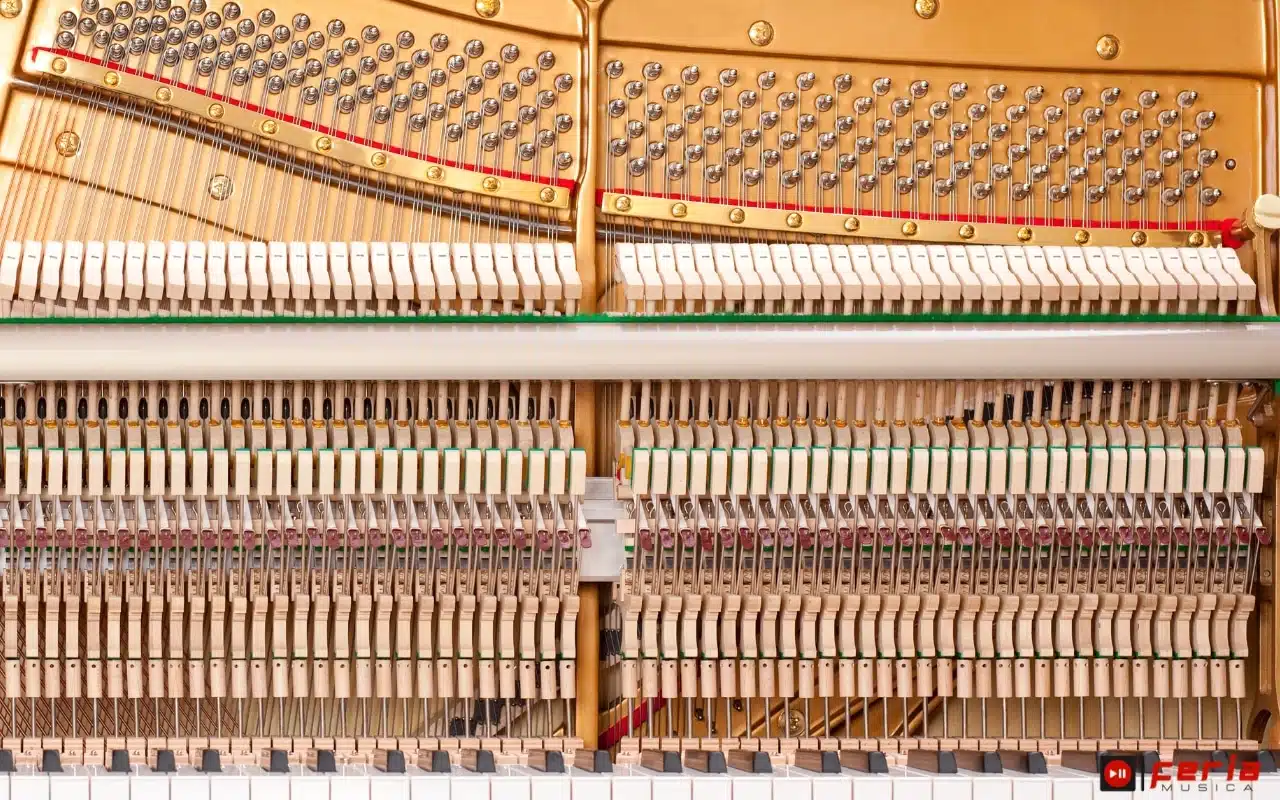 El fascinante mecanismo del piano