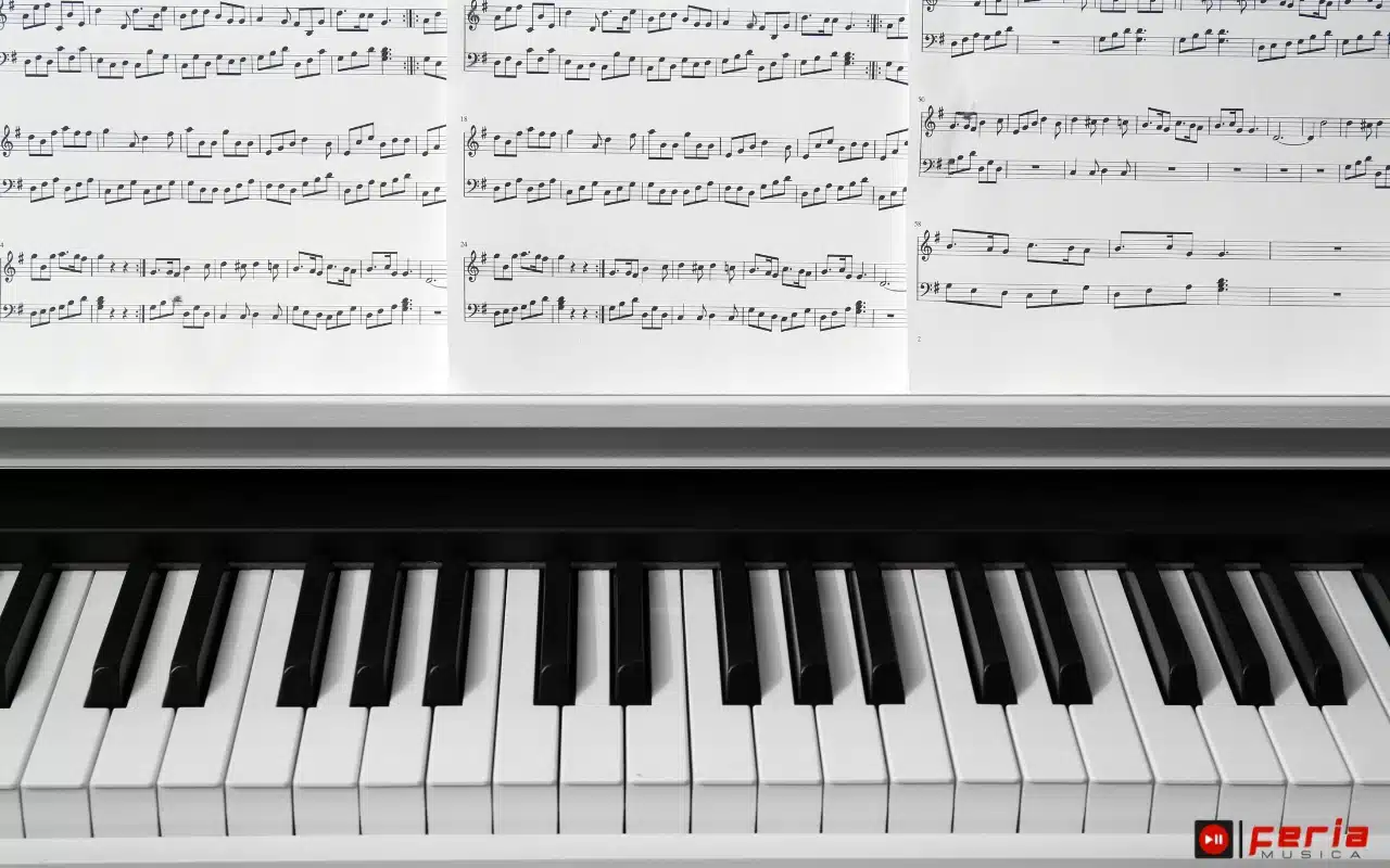 Entendiendo las notas y las teclas del piano