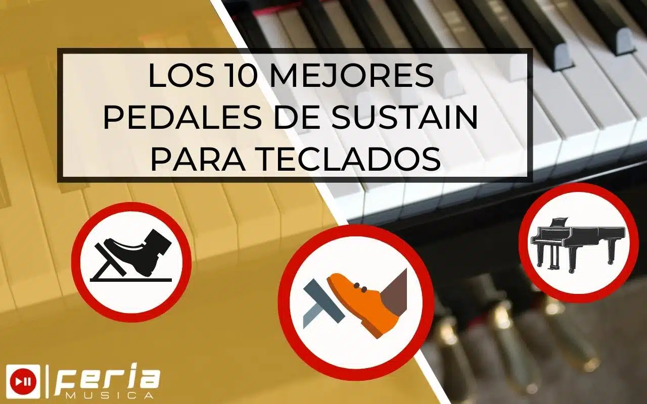 Mejores Pedales de sustain para teclados