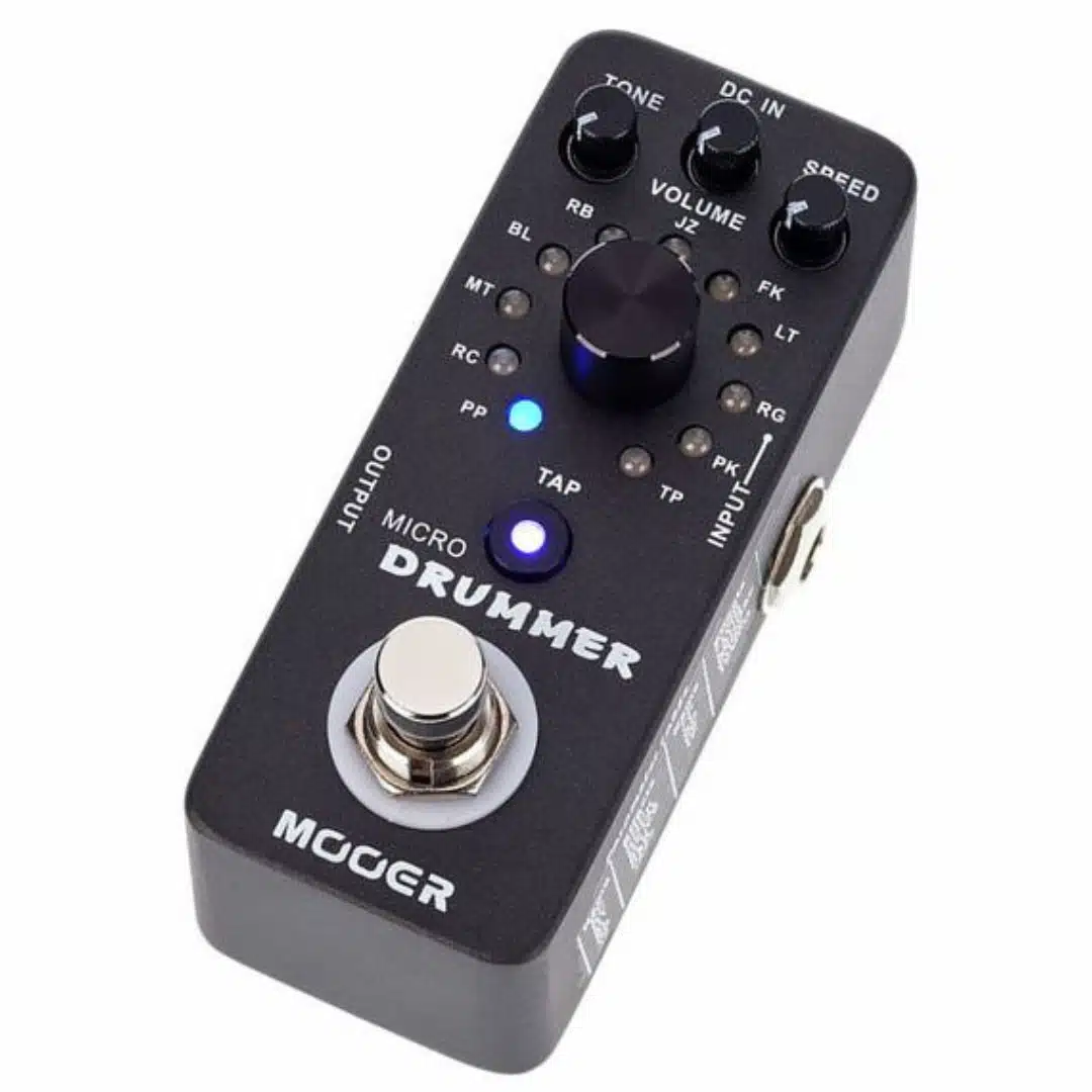 Los 7 Mejores Stompbox para Guitarra 5 Mooer Micro Drummer