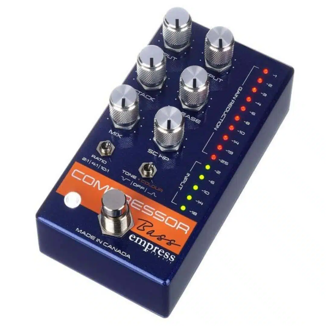 Los 10 Mejores Pedales Compresor 14 Thomann Empress Effects Bass Compressor Blue Spk