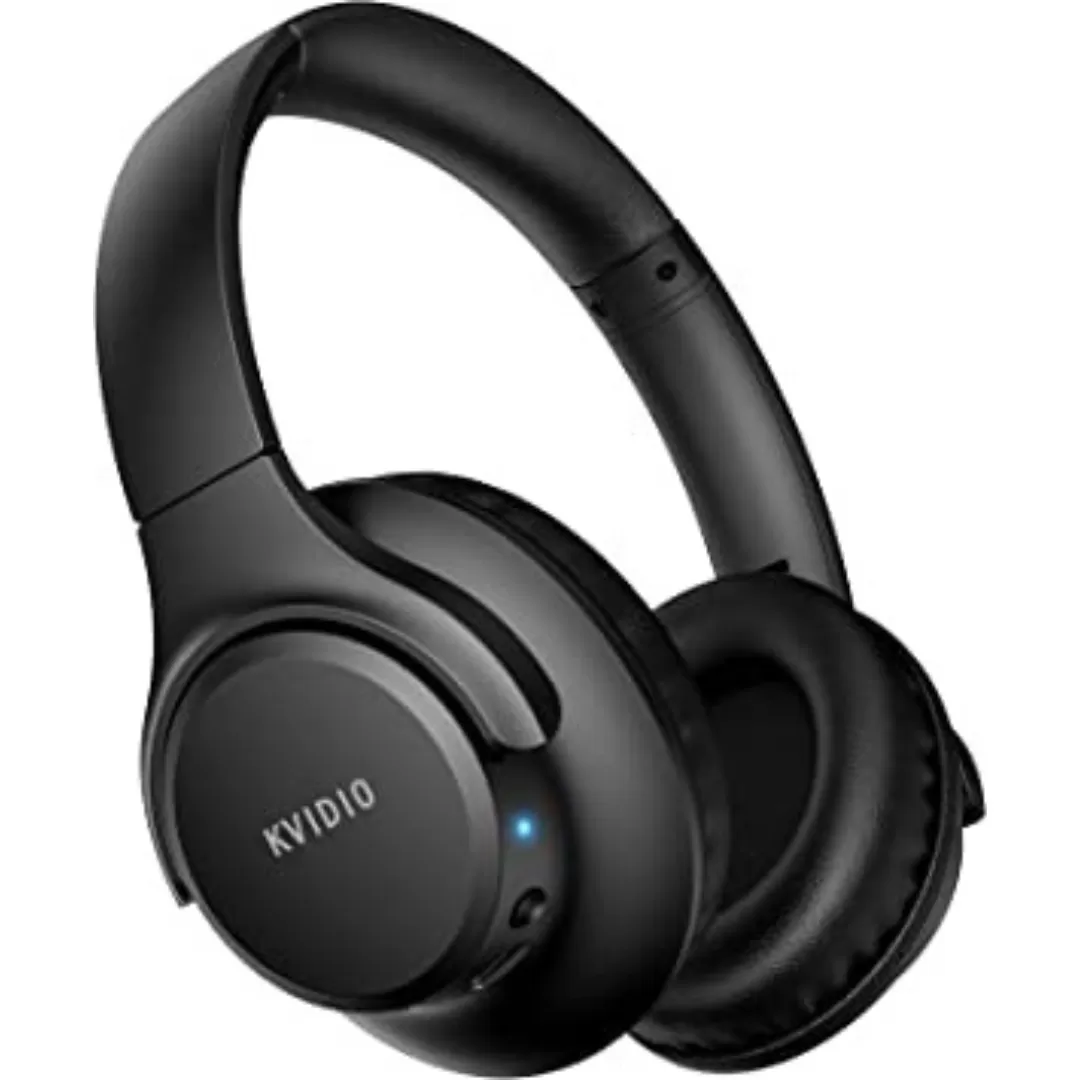 Los 10 Mejores Auriculares de TV 5 KVIDIO Auriculares Supraaurales Inalámbricos