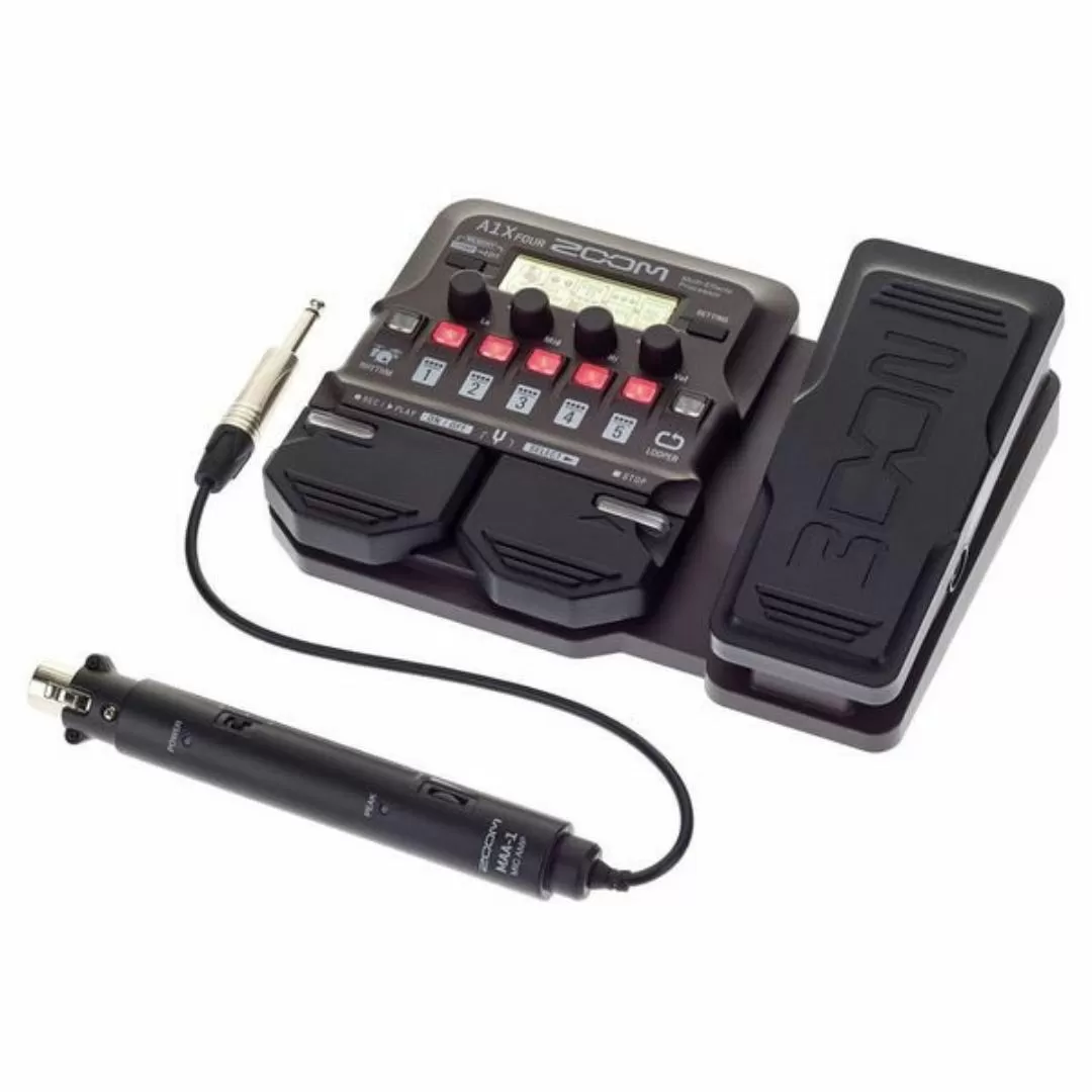 Les 6 Meilleurs Accordeurs pour Violon 10 Zoom A1X Four Acoustic FX Pedal