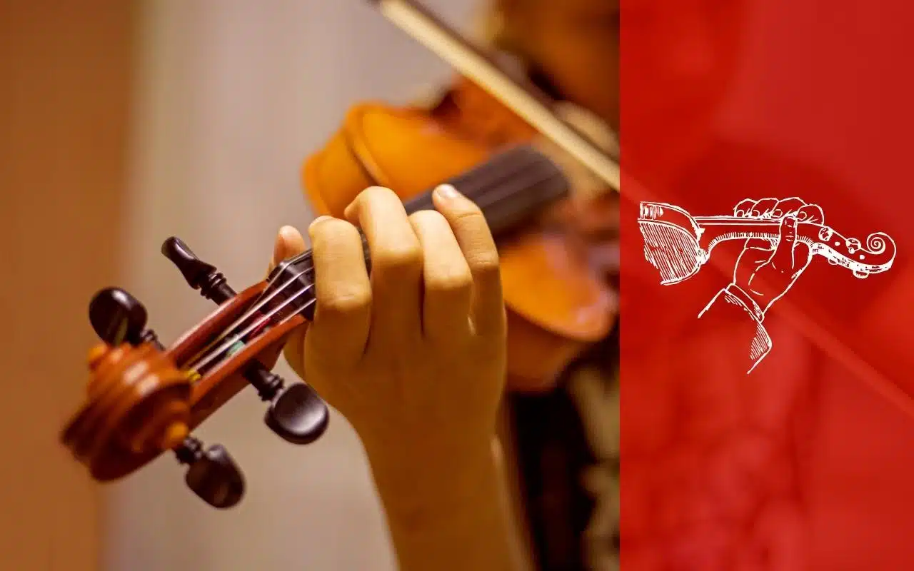 niveau de jeu violon pour gaucher