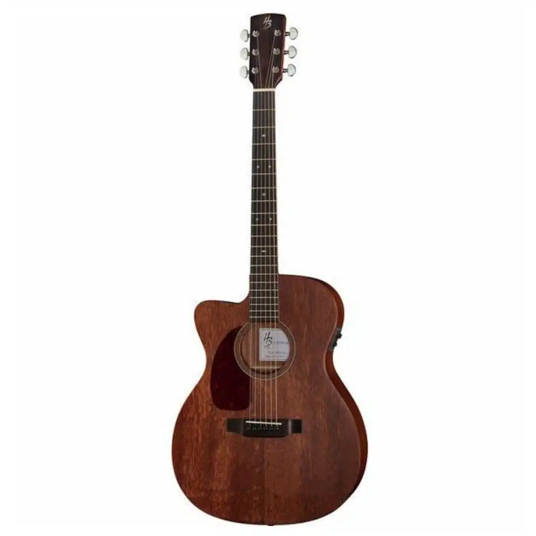 Las 10 Mejores Guitarras Electroacústicas 8 Harley Benton Custom Line CLA-15MCE LH