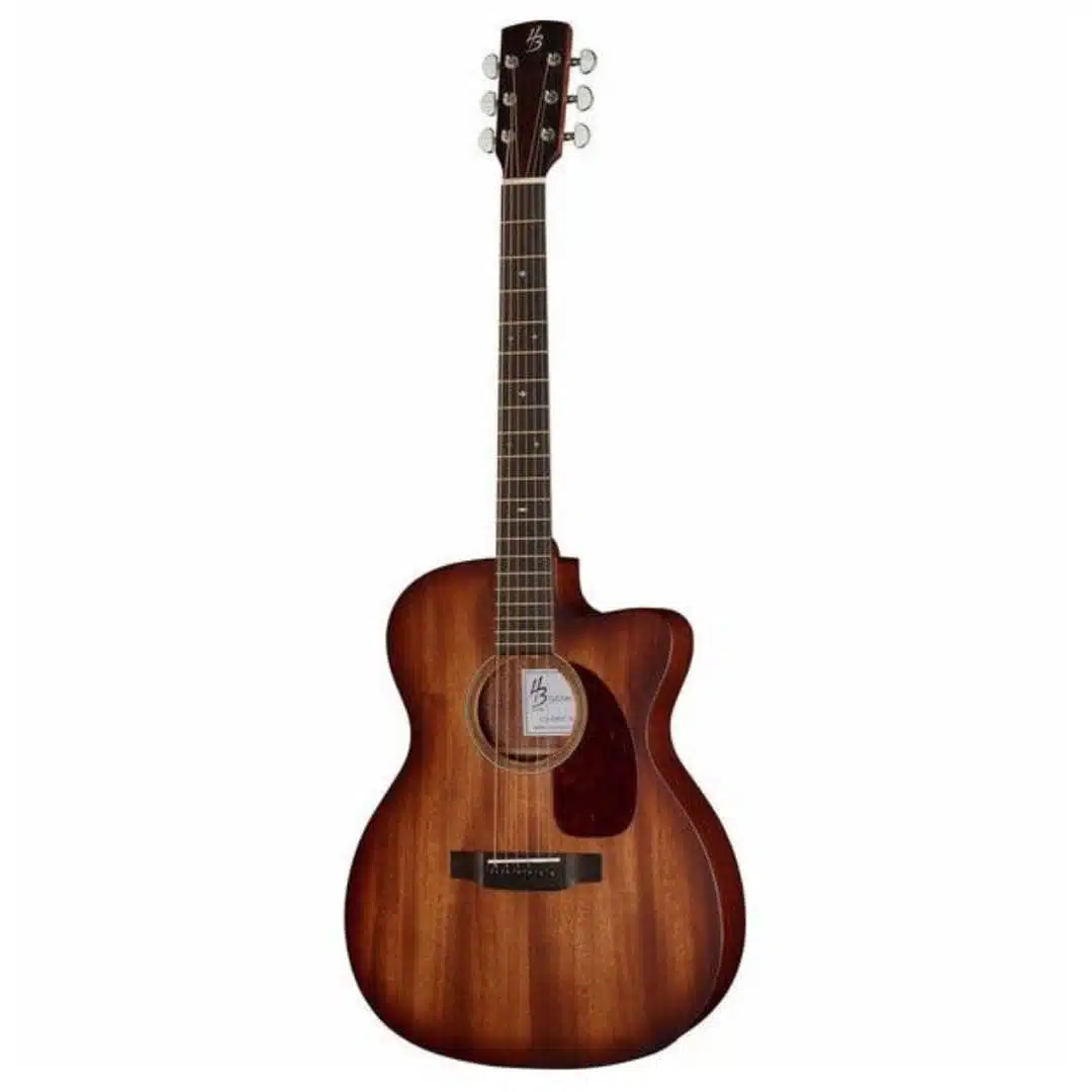 Las 10 Mejores Guitarras Electroacústicas 6 Harley Benton Custom Line CLA-15MCE VS