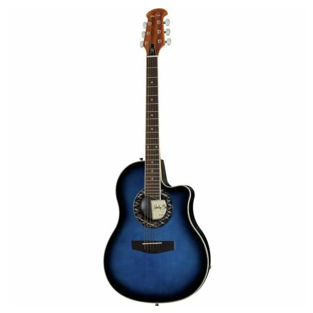 Las 10 Mejores Guitarras Electroacústicas 5 Harley Benton HBO-600TB