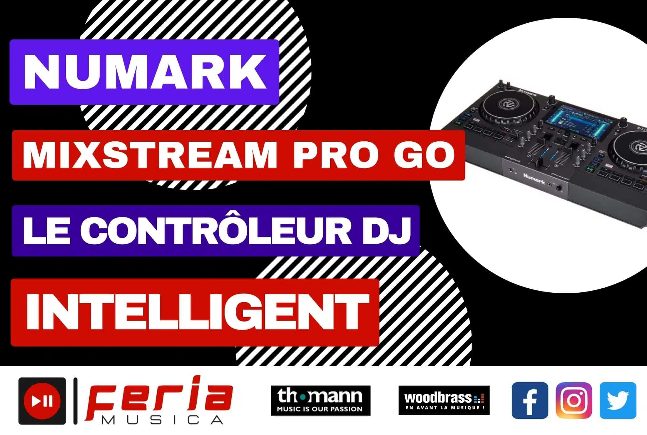 Numark Mixstream Pro GO : Le Contrôleur DJ du Futur est enfin Là !