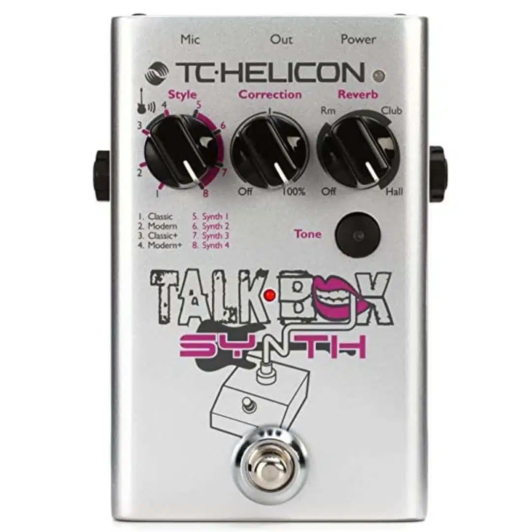 TC Helicon Talkbox Synth Adaptatif Tone_Reverb