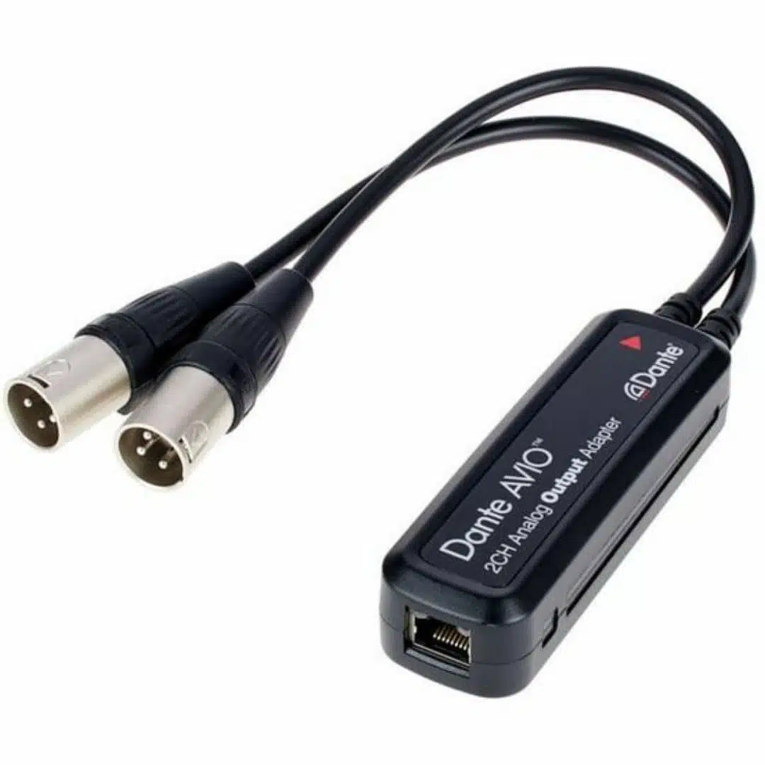 Dante AVIO Analog Output Adapter 0x2