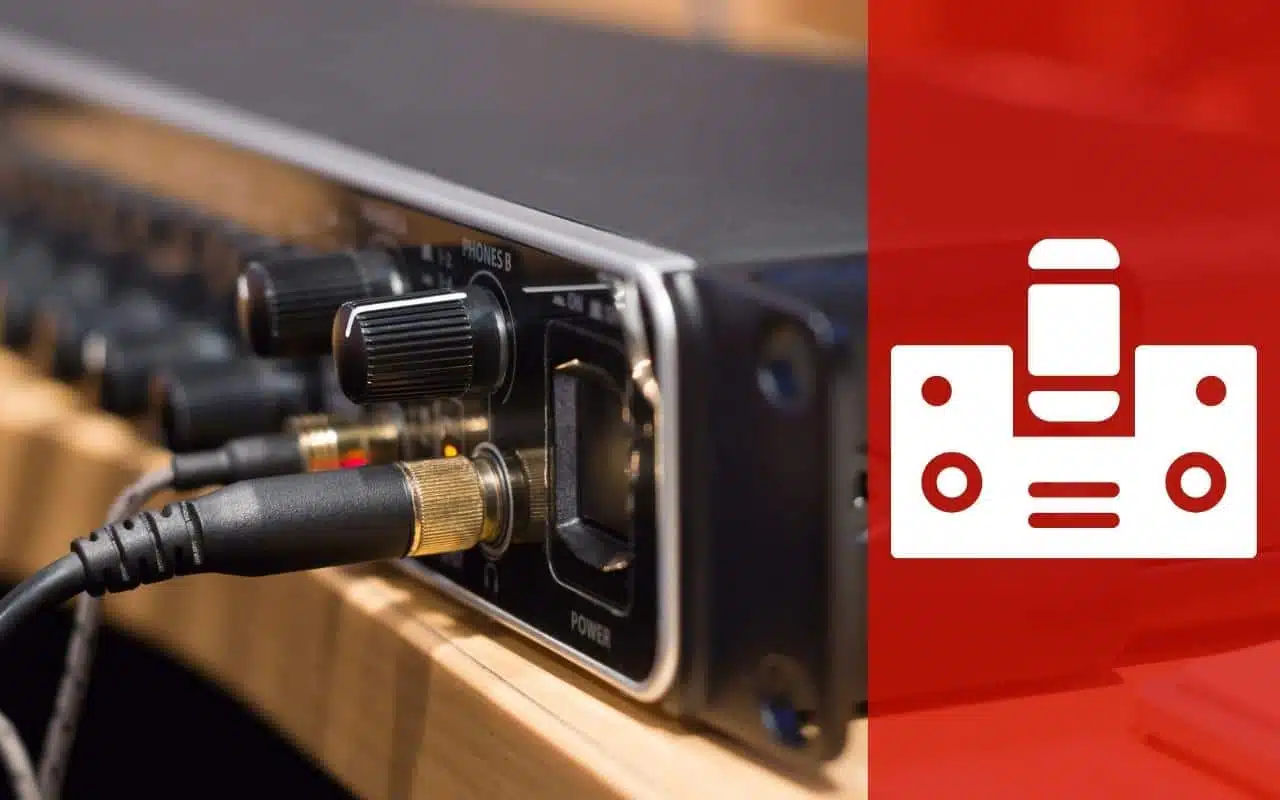 connectique ampli connecté