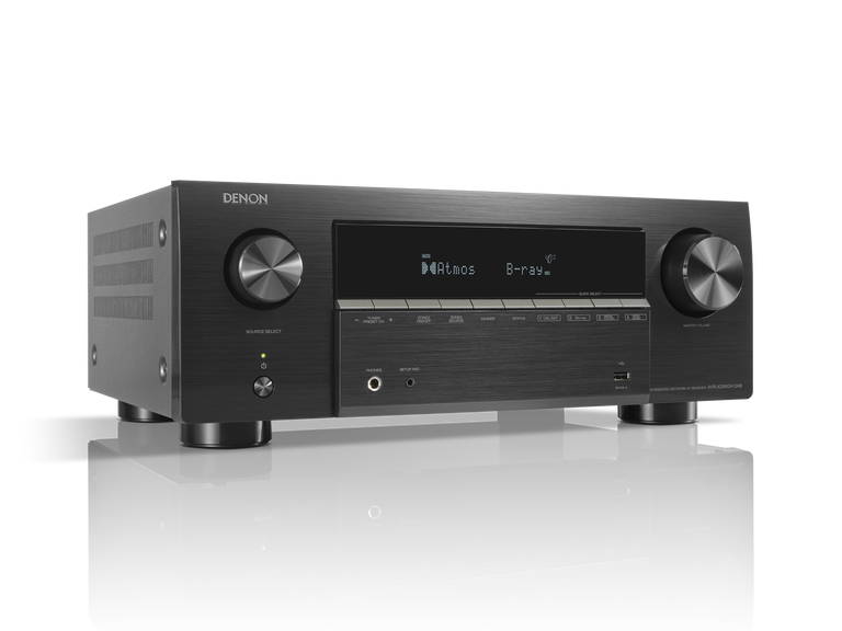 Denon AVR-X2900H DAB, amplificateur home cinéma noir 7.2 canaux — visuel officiel Denon
